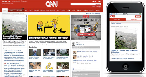 cnn regular vs mobile