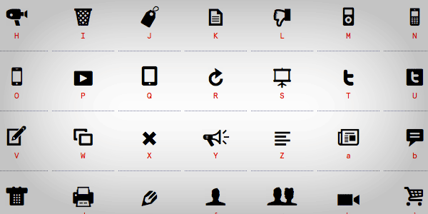 icon fonts